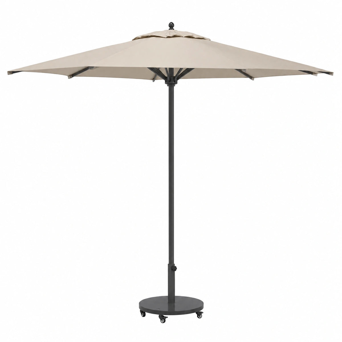 Base para Sombrilla de Exterior Gris Oscuro, Soporte Resistente y Estable