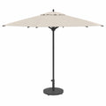 Base para Sombrilla Resistente al Clima Gris, 48x48x32 cm de vidaXL, Soporte Estable para Exteriores