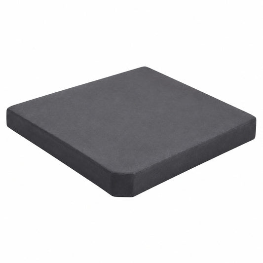 Base de Sombrilla de Granito Negro para Jardín o Terraza 47x47x4,5 cm