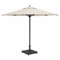 Base de Sombrilla Cuadrada Resistante 45x45x31,5 cm Gris para Jardín y Terraza