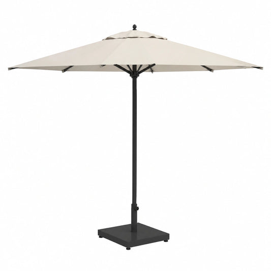 Base de Sombrilla Cuadrada Resistante 45x45x31,5 cm Gris para Jardín y Terraza