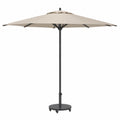 Base para Sombrilla de Exterior Gris Oscuro, Soporte Resistente y Estable