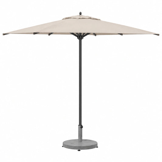 Base de Parasol de Madera Gris Oscuro Resistente al Clima