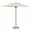 Soporte de Madera para Sombrilla 48x48x32 cm, Resistente a la Intemperie