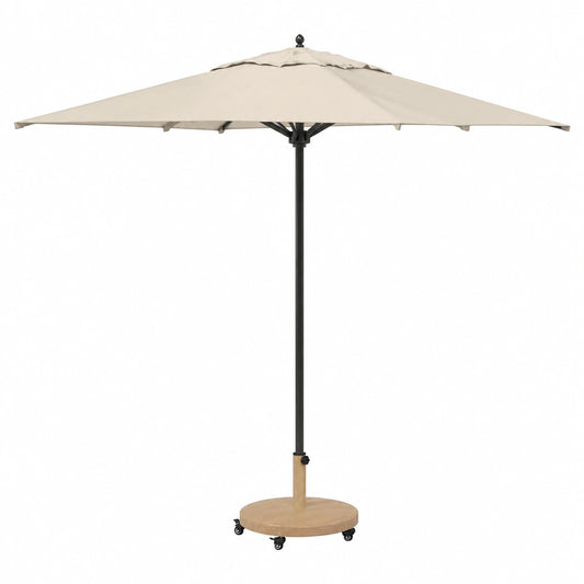 Soporte de Madera para Sombrilla 48x48x32 cm, Resistente a la Intemperie