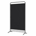 Biombo Decorativo Negro 80x180 cm, Separador de Ambientes Elegante