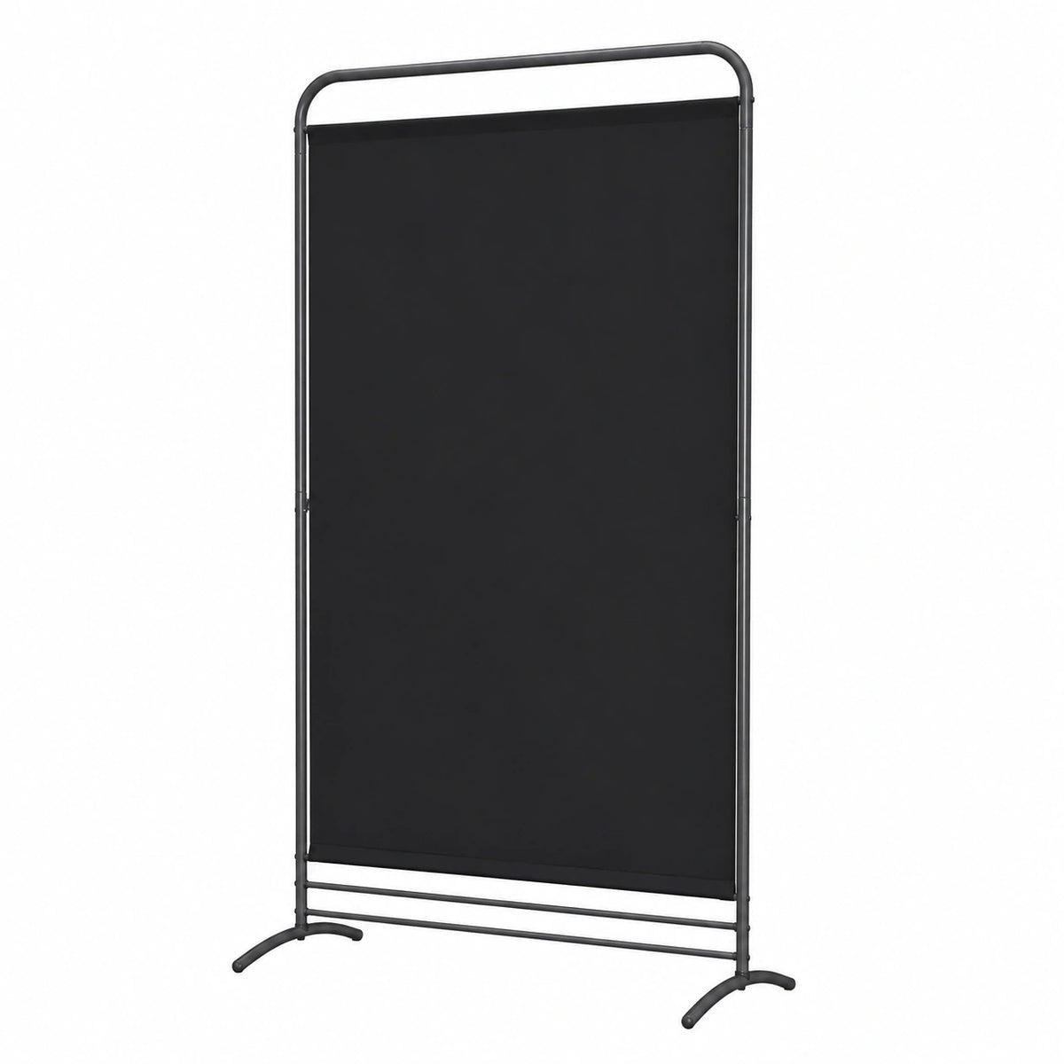 Biombo Decorativo Negro 80x180 cm, Separador de Ambientes Elegante
