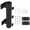 Soporte Ajustable Antióxido para Sombrilla de Terraza | Pinza para Barandillas y Balcones Exteriores