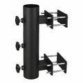 Soporte Ajustable para Sombrilla de Terraza sin Taladro, Ideal para Barandillas y Balcones