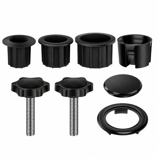 Kit de Montaje para Sombrilla con Adaptadores y Tornillos M8