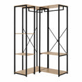 Armario Vestidor Modular de Esquina con Estructura Metálica Rimobel